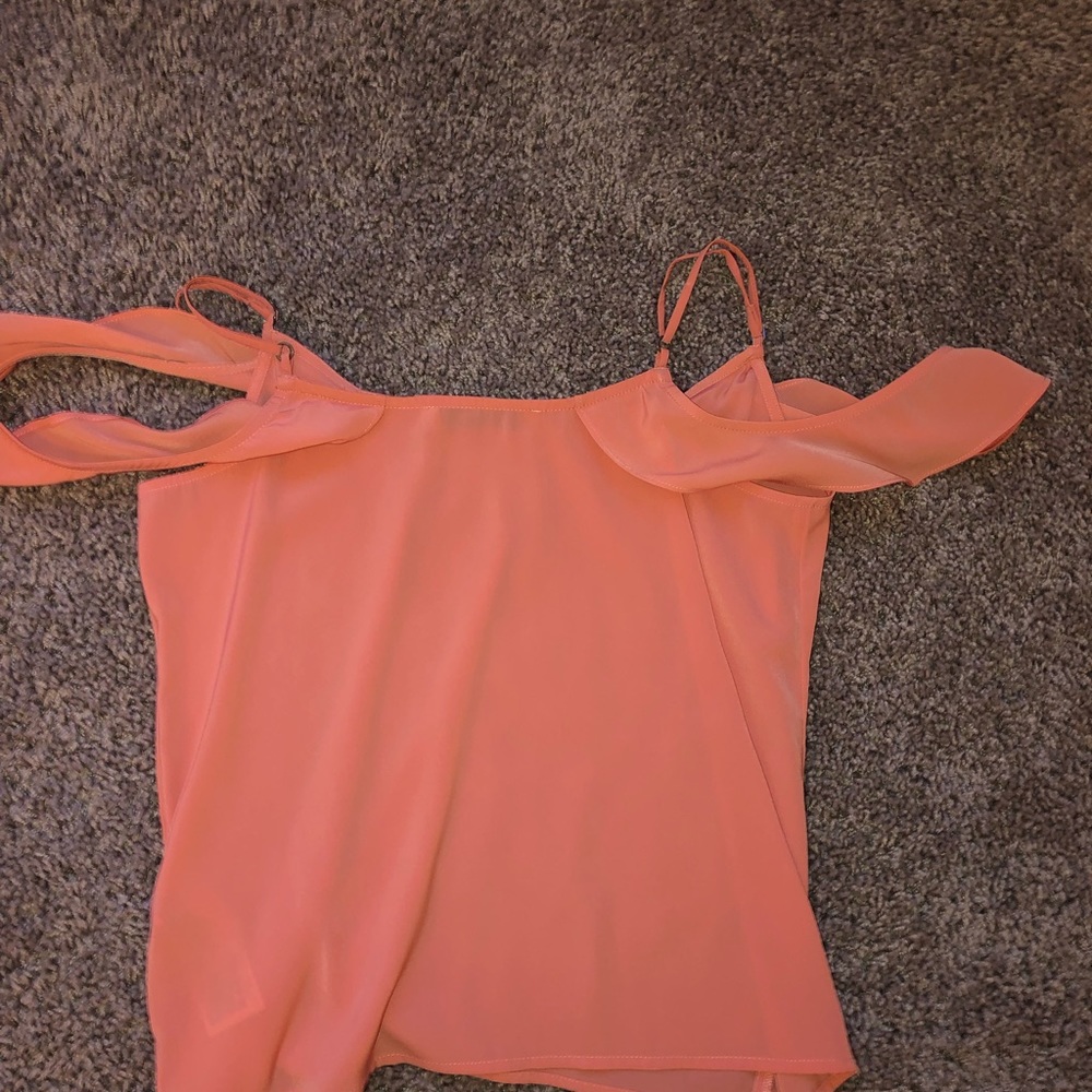 Abercrombie coral tank top - Picture 2 of 4